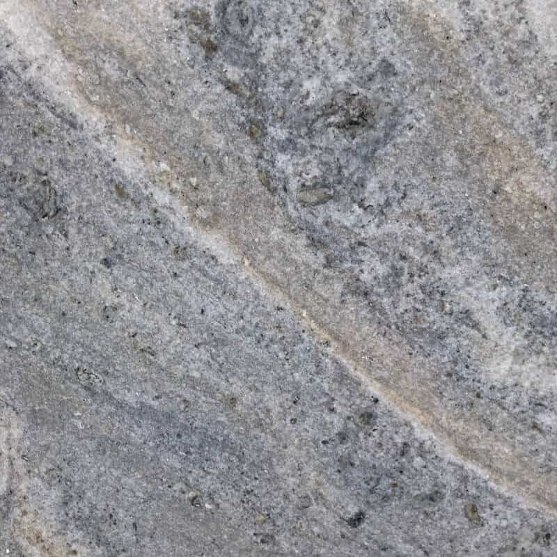 River Blue quartzite surface featured on the product page